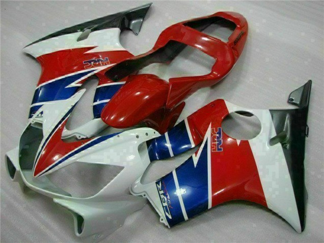 2001-2003 Red White Blue Honda CBR600 F4i Replacement Motorcycle Fairings for Sale