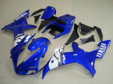 2002-2003 White Blue Yamaha YZF R1 Motor Bike Fairings for Sale