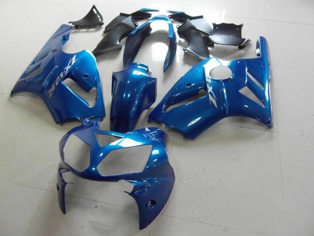 2002-2006 Blue OEM Style Kawasaki ZX12R Motorcyle Fairings for Sale