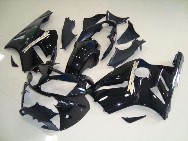 2002-2006 Glossy Black Kawasaki ZX12R Replacement Fairings for Sale