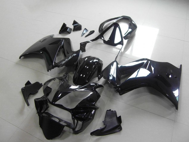 2002-2013 Glossy Black Honda VFR800 Motorcycle Fairing for Sale