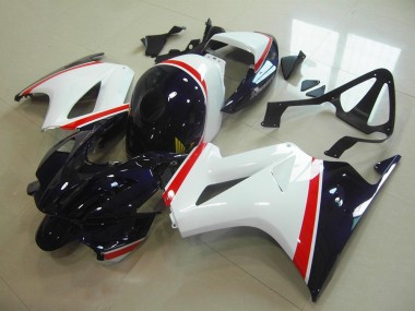 2002-2013 White Dark Blue Honda VFR800 Motorbike Fairing for Sale