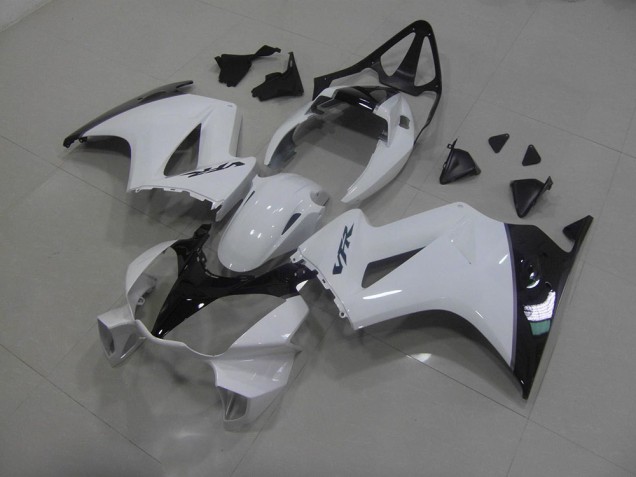 2002-2013 White Black Honda VFR800 Motorcyle Fairings for Sale