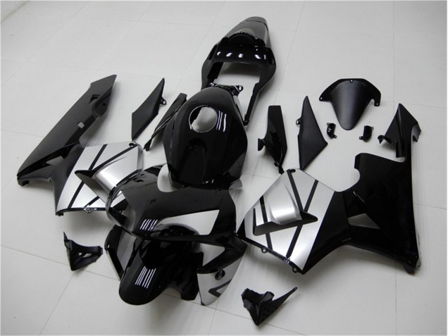 2003-2004 Black Silver Honda CBR600RR Bike Fairing for Sale