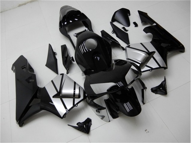 2003-2004 Black Silver Honda CBR600RR Bike Fairing for Sale