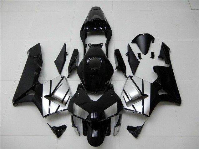 2003-2004 Black Silver Honda CBR600RR Bike Fairing for Sale