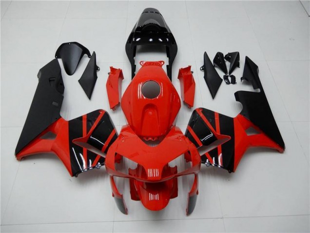 2003-2004 Red Black Honda CBR600RR Motor Bike Fairings for Sale