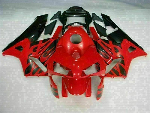 2003-2004 Red Black Honda CBR600RR Motorbike Fairing Kits & Bodywork for Sale