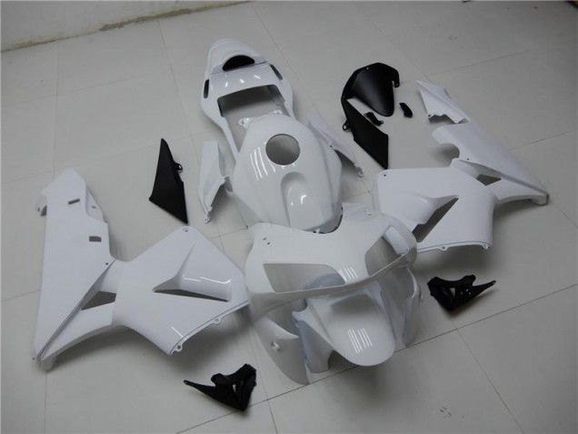 2003-2004 Glossy White Honda CBR600RR Motorcycle Fairings Kit for Sale