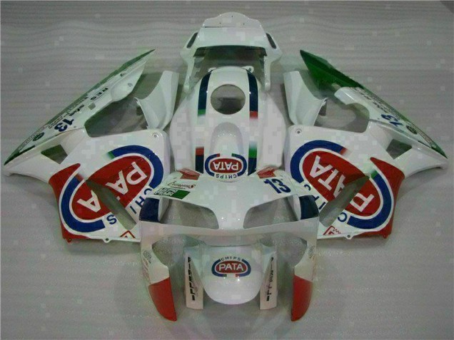 2003-2004 White Honda CBR600RR Motor Bike Fairings & Bodywork for Sale