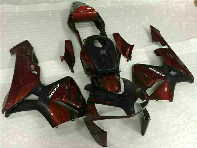 2003-2004 Black Red Honda CBR600RR Replacement Motorcycle Fairings for Sale