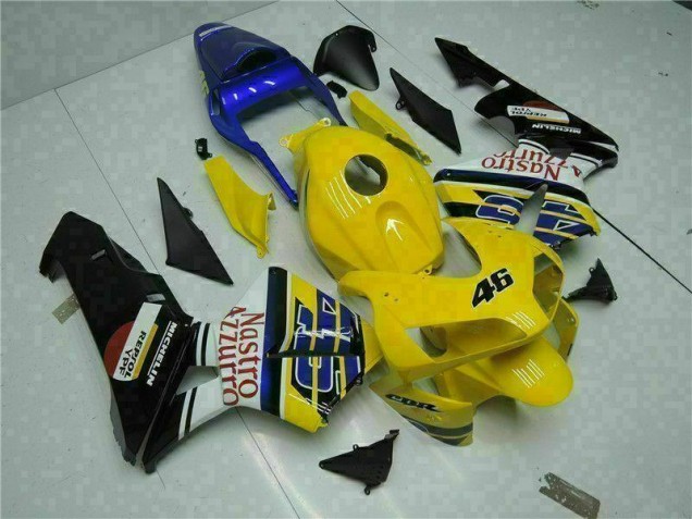 2003-2004 Yellow Honda CBR600RR Motorcyle Fairings for Sale