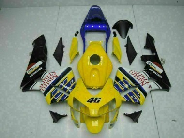 2003-2004 Yellow Honda CBR600RR Motorcyle Fairings for Sale