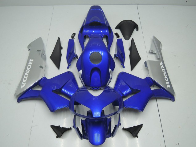 2003-2004 Blue Silver Honda CBR600RR Motorbike Fairing for Sale