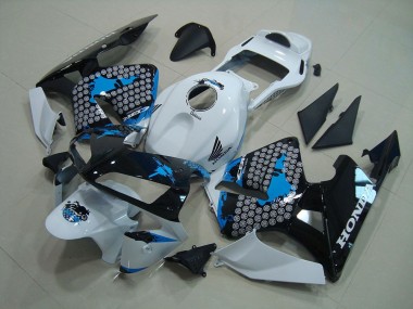 2003-2004 White Black Blue Honda CBR600RR Moto Fairings for Sale