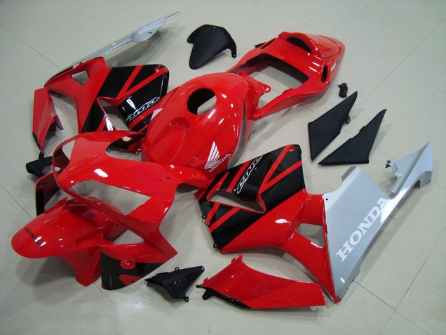 2003-2004 Red Silver Honda CBR600RR Motorcycle Bodywork for Sale