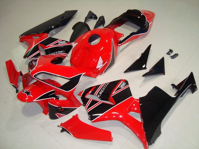 2003-2004 Red Black Honda CBR600RR Motorbike Fairing Kits for Sale