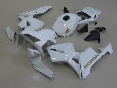 2003-2004 White Gold Honda CBR600RR Replacement Fairings for Sale