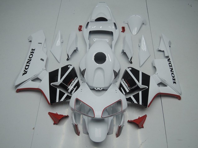 2003-2004 White Black Honda CBR600RR Motor Fairings & Bodywork for Sale