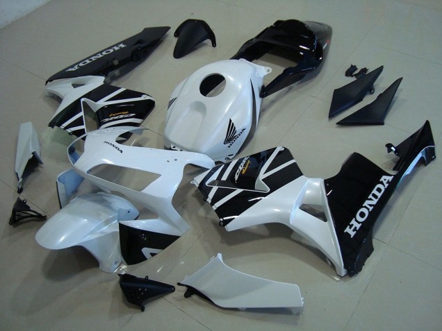 2003-2004 White Black Honda CBR600RR Motorcylce Fairings for Sale