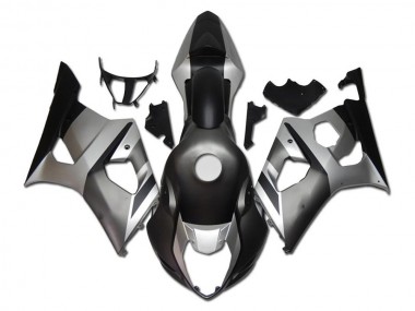 2003-2004 Matte Black Suzuki GSXR 1000 Motorbike Fairing Kits & Bodywork for Sale