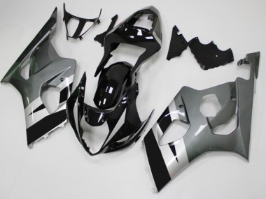 2003-2004 Black Grey Suzuki GSXR 1000 Moto Fairings for Sale