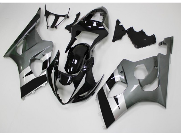 2003-2004 Black Grey Suzuki GSXR 1000 Moto Fairings for Sale