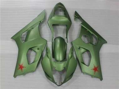 2003-2004 Green Suzuki GSXR 1000 Motorcycle Fairings for Sale