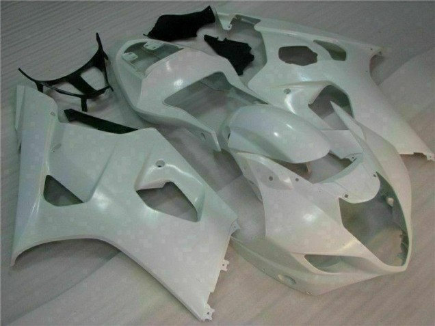 2003-2004 White Suzuki GSXR 1000 Motorbike Fairings & Bodywork for Sale