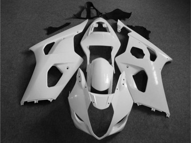 2003-2004 White Suzuki GSXR 1000 Motorcycle Fairing for Sale