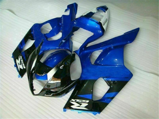 2003-2004 Blue Black Suzuki GSXR 1000 Motorbike Fairings for Sale