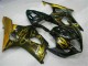 2003-2004 Gold Black Suzuki GSXR 1000 Motorcycle Fairing Kit for Sale