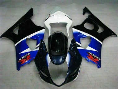 2003-2004 Black Blue Suzuki GSXR 1000 Motorcycle Fairings Kits for Sale