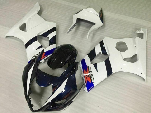 2003-2004 White Black Suzuki GSXR 1000 Motorcylce Fairings for Sale