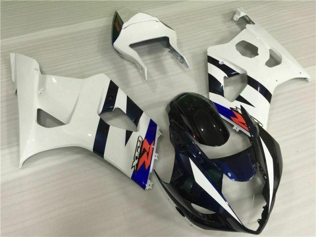 2003-2004 White Black Suzuki GSXR 1000 Motorcylce Fairings for Sale