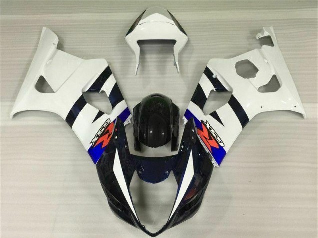 2003-2004 White Black Suzuki GSXR 1000 Motorcylce Fairings for Sale