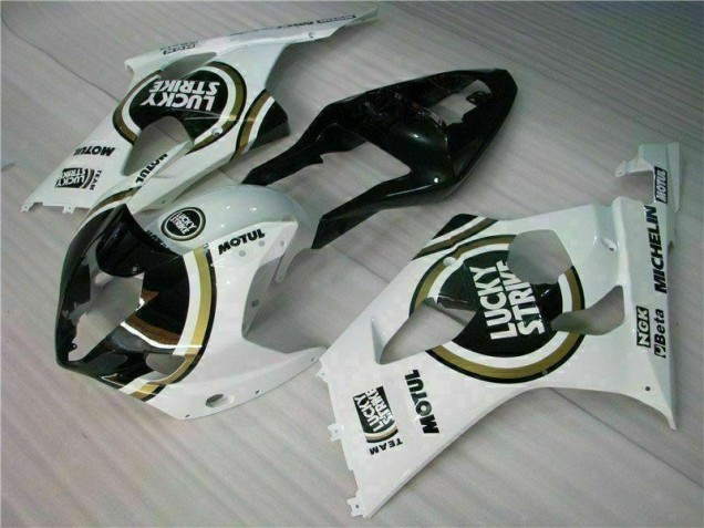 2003-2004 White Suzuki GSXR 1000 Motorbike Fairings for Sale