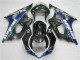 2003-2004 Black Blue Suzuki GSXR 1000 Motorcycle Fairing & Bodywork for Sale