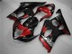 2003-2004 Red Black Suzuki GSXR 1000 Motorcycle Fairing Kits for Sale