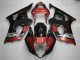 2003-2004 Red Black Suzuki GSXR 1000 Motorcycle Fairing Kits for Sale