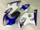 2003-2004 White Blue Suzuki GSXR 1000 Bike Fairings for Sale