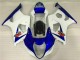 2003-2004 White Blue Suzuki GSXR 1000 Bike Fairings for Sale