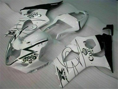 2003-2004 White Suzuki GSXR 1000 Motorcycle Bodywork for Sale