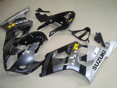 2003-2004 Grey Silver Suzuki GSXR 1000 Motorcycle Fairings Kit for Sale