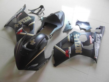 2003-2004 Matte Black Rizla Race Suzuki GSXR 1000 Motorcylce Fairings for Sale