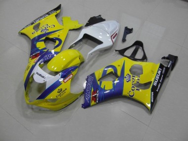 2003-2004 Yellow Corona Suzuki GSXR 1000 Bike Fairing for Sale