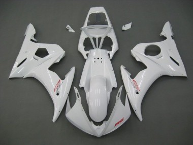 2003-2005 White Yamaha YZF R6 Motorbike Fairings for Sale