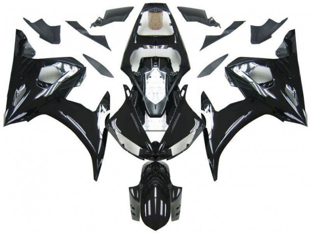 2003-2005 Black Yamaha YZF R6 Motorcylce Fairings for Sale