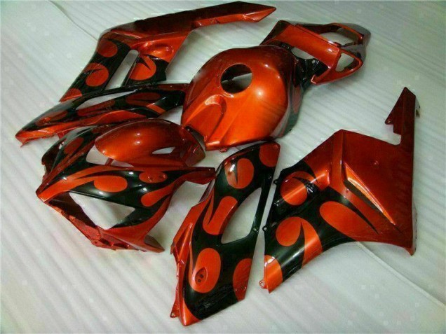 2004-2005 Orange Black Honda CBR1000RR Motorcyle Fairings for Sale