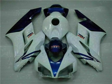 2004-2005 White Blue Honda CBR1000RR Motor Bike Fairings for Sale